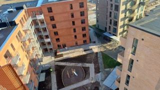 Billede af bygninger i Vinges centrum