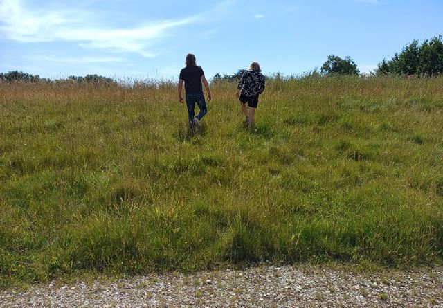 Billede af vandrende i Vinge Billede af vandrende i Vinge