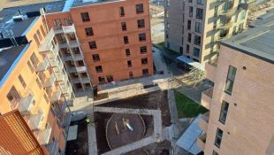 Billede af boliger i Vinge C