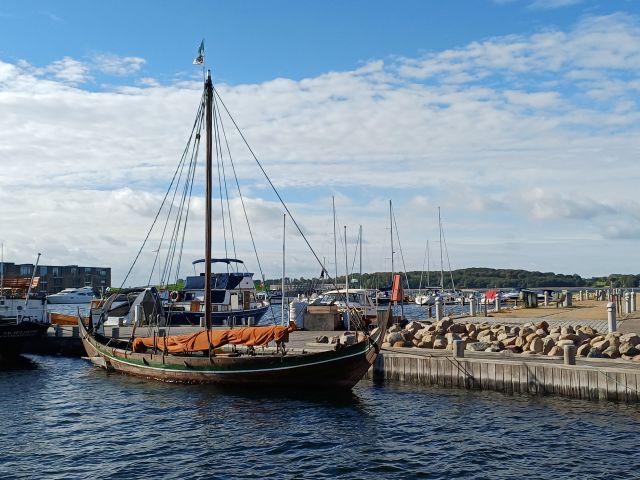 Billede af skibet Sif Ege i Frederikssund Havn