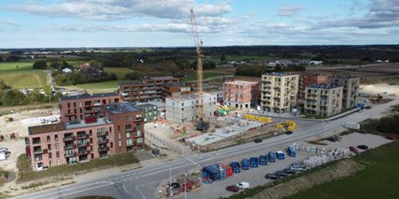 Vinge centrum oktober 2024. Foto: Frederikssund Kommune.