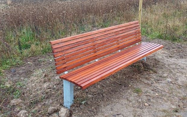 Billede af bænk i Vinge