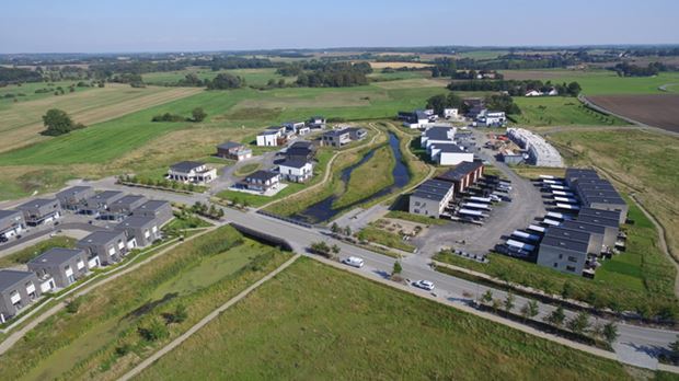 Deltakvarteret i Vinge. Foto: Frederikssund Kommune. Deltakvarteret i Vinge. Foto: Frederikssund Kommune.